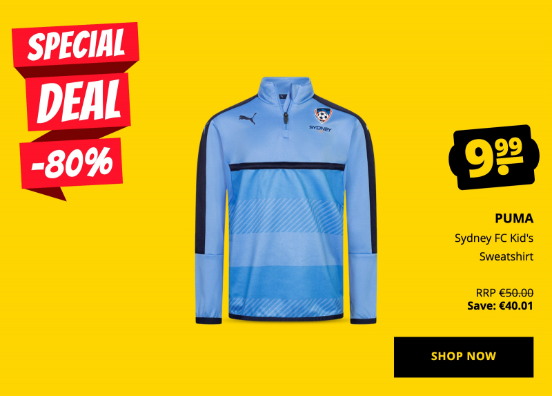 PUMA Sydney FC Kid's Sweatshirt only 9,99 €!