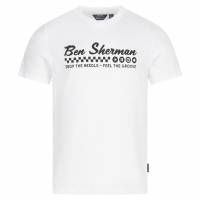 BEN SHERMAN Feel the Groove Hombre Camiseta 1012965-BLANCO