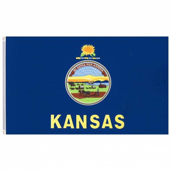 Kansas MUWO &quot;America Edition&quot; Flagge 90x150cm