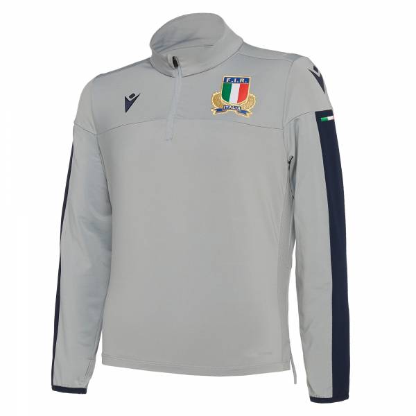 Italie FIR macron Hommes 1/4 Zip Sweat-shirt d'entraînement 58100122