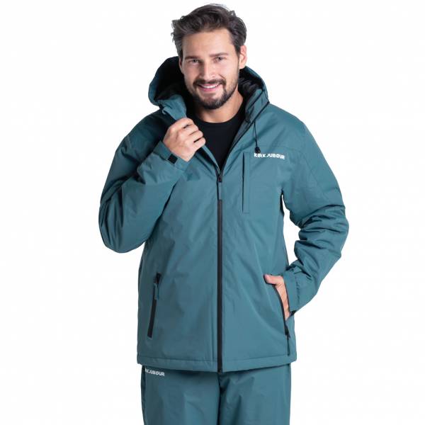 KIRKJUBØUR ® &quot;Skadi&quot; Hommes Veste de ski bleu