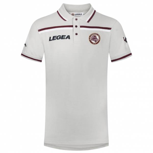 AS Livorno Calcio Legea Hommes Polo à manches courtes gris