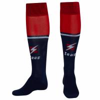 Zeus Calza United Stutzen navy rot