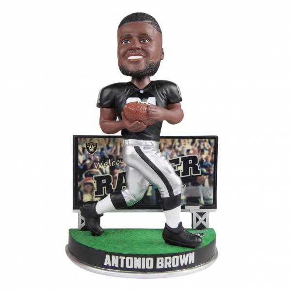 Raiders d'Oakland Antonio Brown Billboard 20cm Figurine bobblehead BNHFSMUBILLORAB