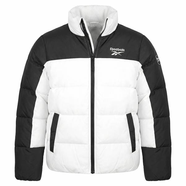 Reebok 2 in 1 Puffer reversible Women Winter Jacket RBO21100-White