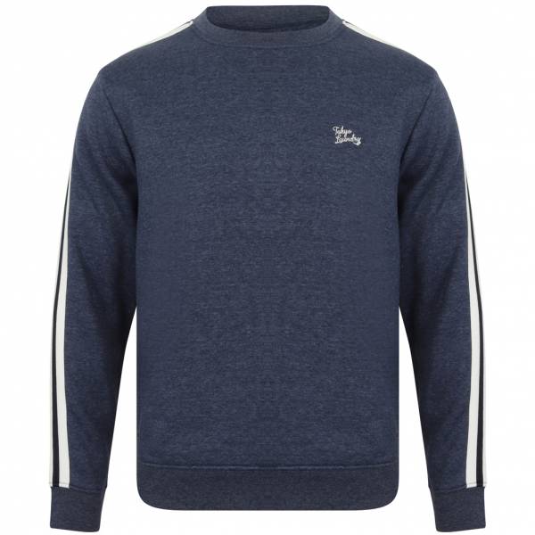 Tokyo Laundry Nocona Point Herren Sweatshirt 1D13172 Medieval Blue Marl