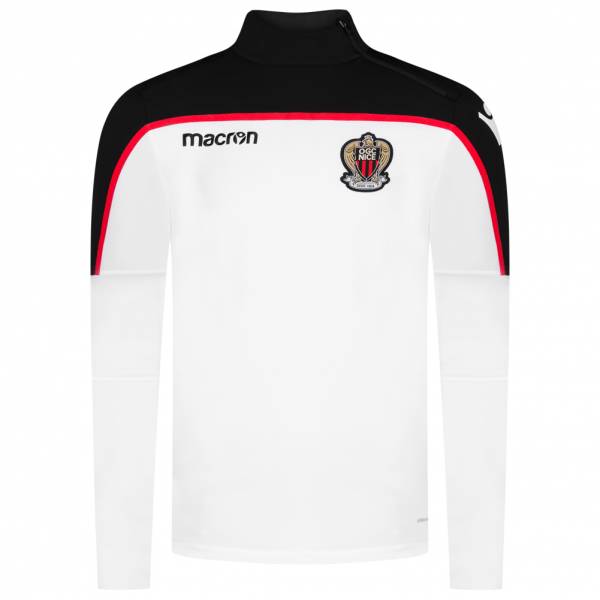OGC Nizza macron Herren 1/4 Zip Trainings Sweatshirt 58097210