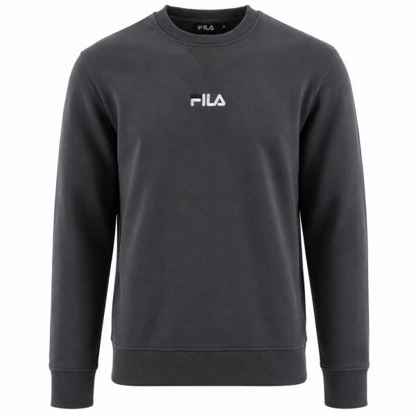 FILA "Joey" Retro Mężczyźni Załoga Bluza LMSPM013-Węgiel drzewny