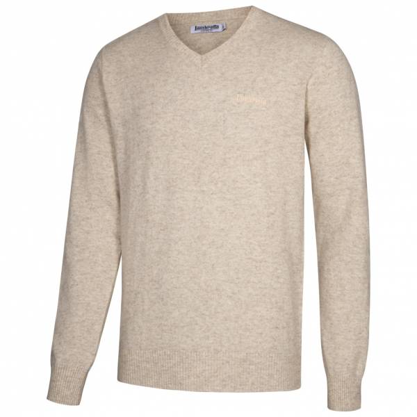 Lambretta Lambswool Sweater Herren Lammwolle Sweatshirt RWIK0045-CEMENT