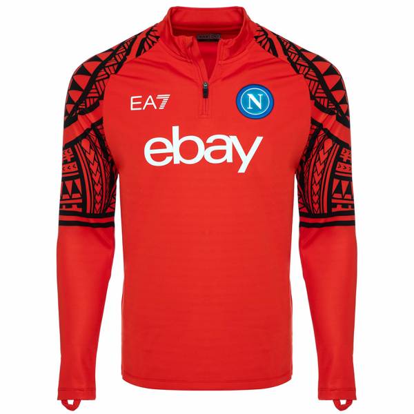 SSC Napoli EA7 Emporio Armani Uomo Felpa EASSCN24T05-530