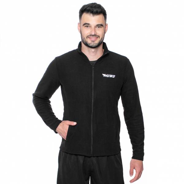 MUWO &quot;Acotango&quot; Herren Fleecejacke schwarz