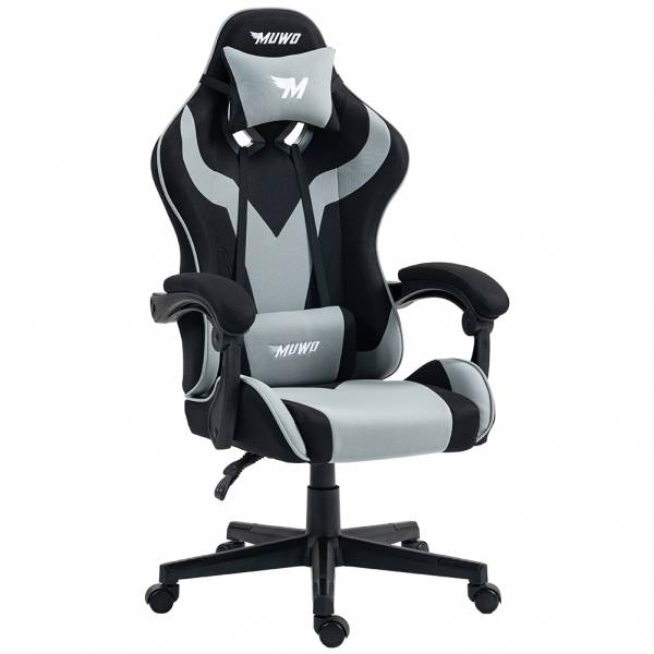 MUWO &quot;MystiX&quot; e-sport Chaise de jeu gris