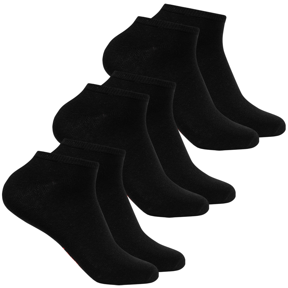 Lotto Sneaker Socks 3 Pairs black | SportSpar.com
