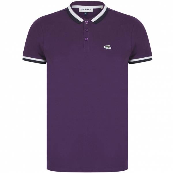 Le Shark Varndell Uomo Polo 5X202121DW-Purple-Velvet