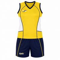 Zeus Kit Margo Damen Sport Trikot + Shorts giallo/blu