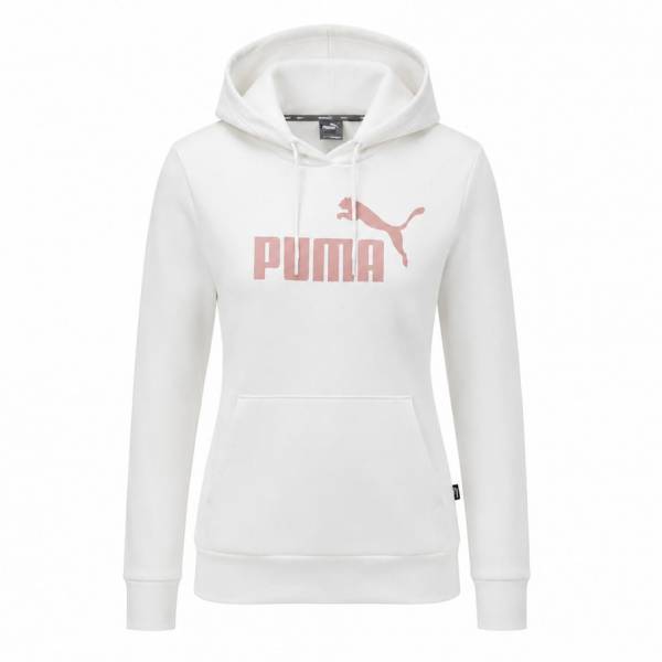 PUMA Logo ESS+ metaliczne Kobiety Bluza z kapturem 849958-13