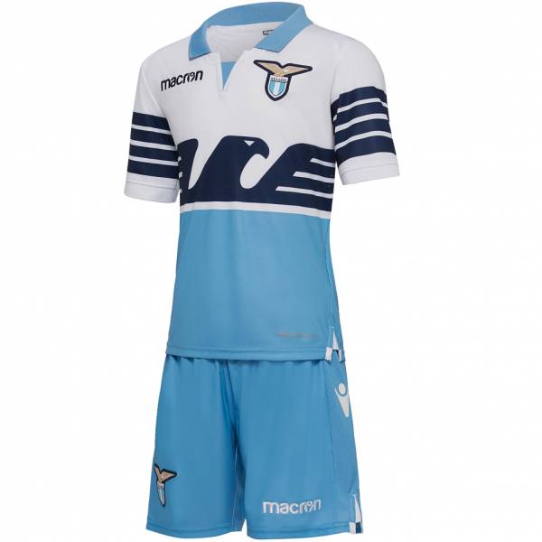 Lazio Rom macron Heim Kinder Trikot Set 58023820