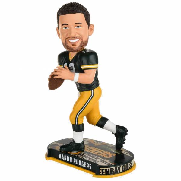 Packers de Green Bay #12 Aaron Rodgers 20cm Figurine booblehead BHNFHLGPAR
