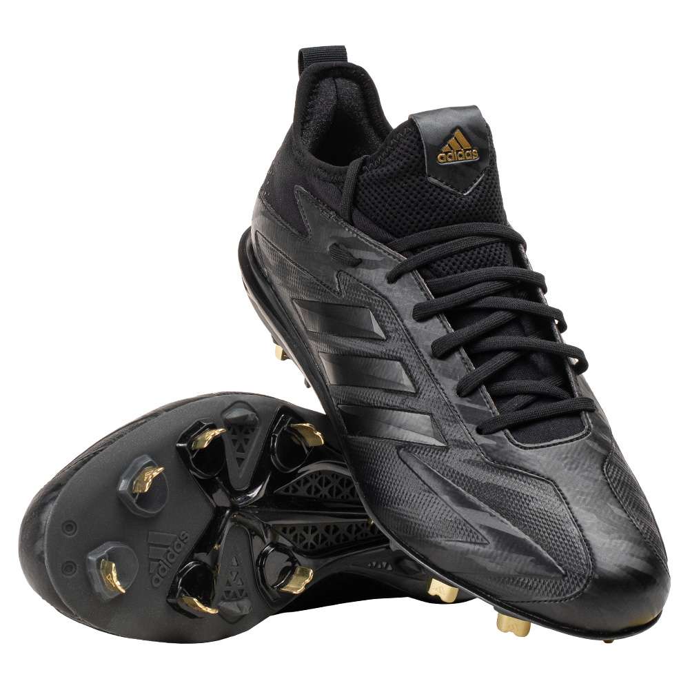 Black adidas baseball cleats outlet