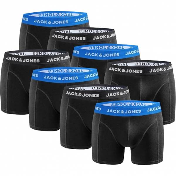 Jack & Jones Boxer Herren Boxershorts 8er-Pack Black 12259926-2-8