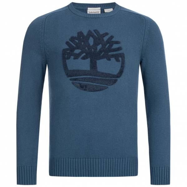 Timberland Slim Fit River Textured Merino Herren Sweatshirt A1OXL-288