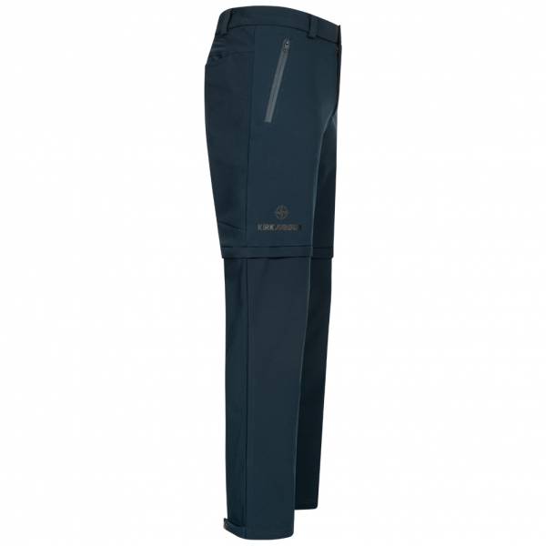 KIRKJUBØUR® Zip-Off Heren 2-in-1 Wandel en trekking broek marineblauw