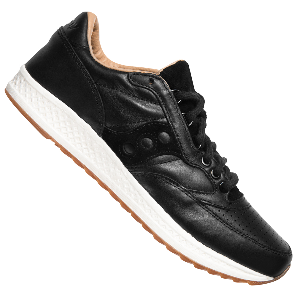 saucony leather sneakers