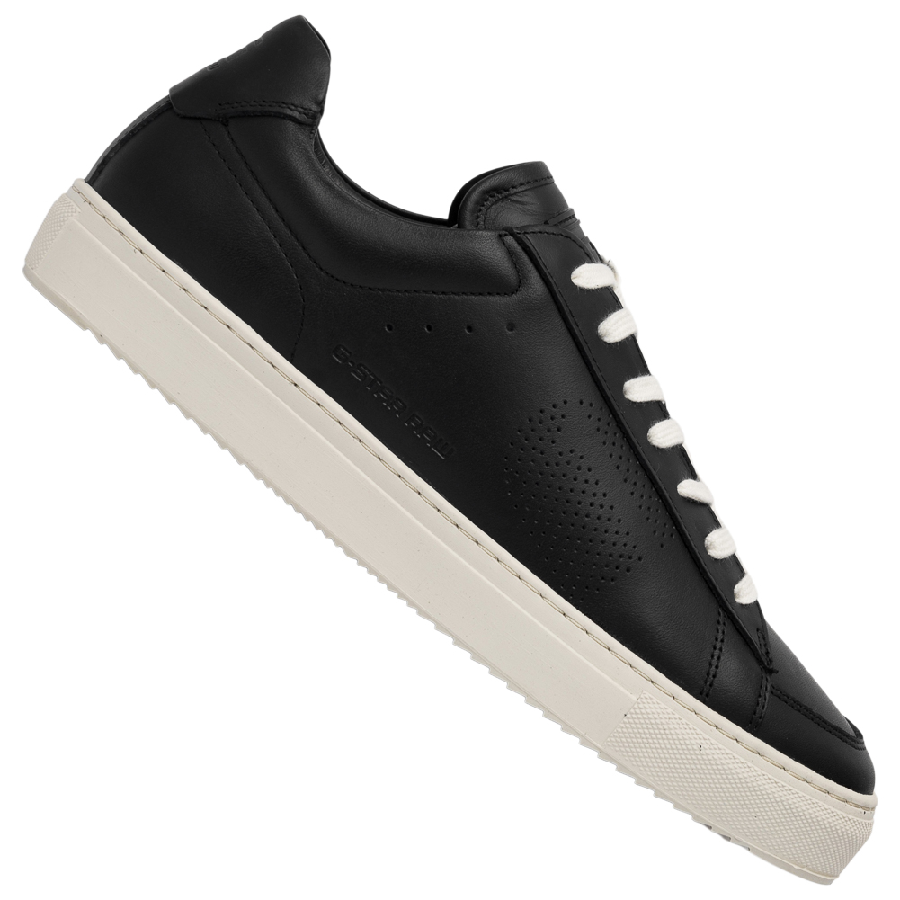 GSTAR RAW LOAM II Men Leather Sneakers 2212 006505 BLK