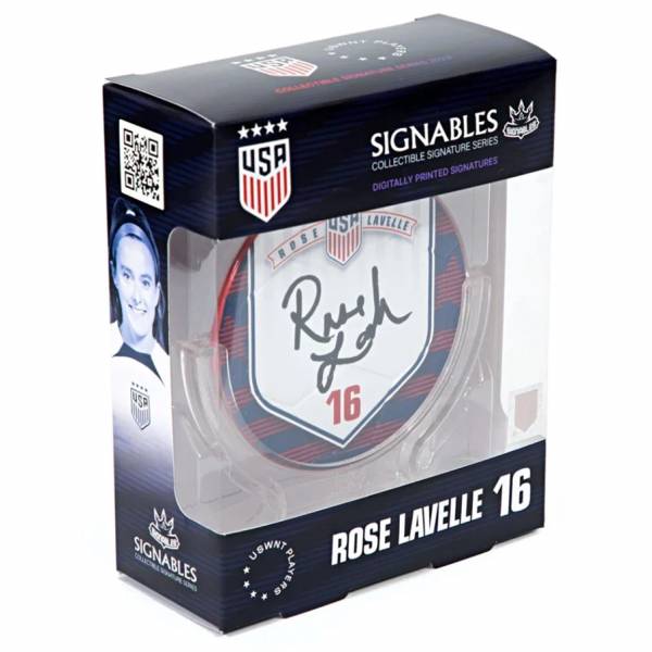 USA Rose Lavelle #16 Pallone da calcio Oggetto da collezione 14 cm 85003225689