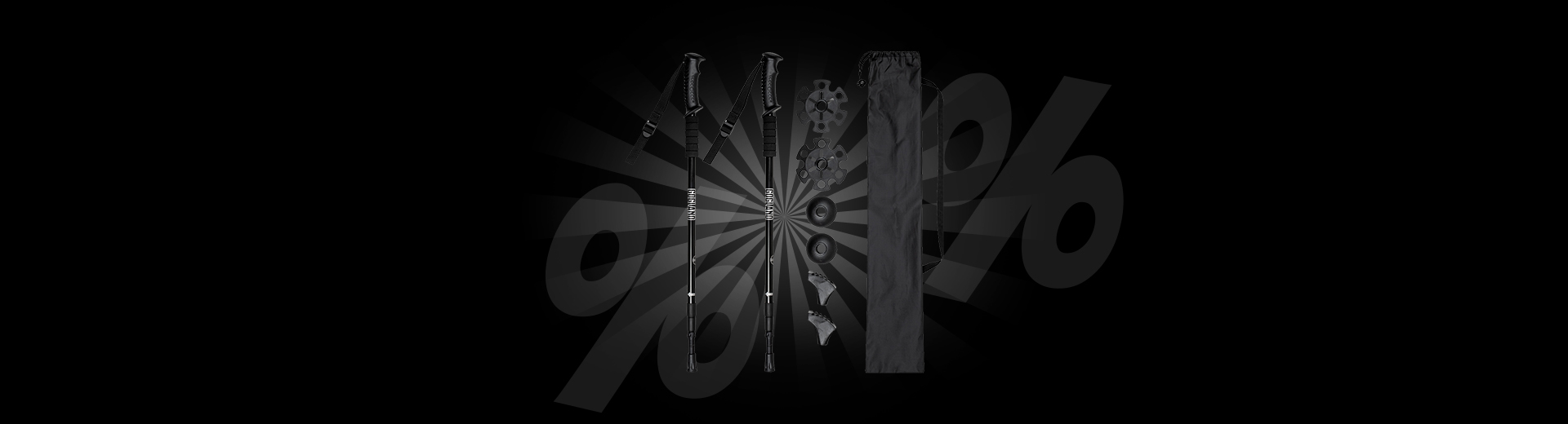 GOGLAND Walking Sticks solo 6,66 €