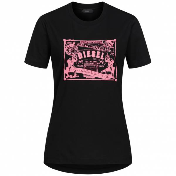 Diesel T-Sily-C3 Femmes T-shirt 00SYGX 0LAKY 900