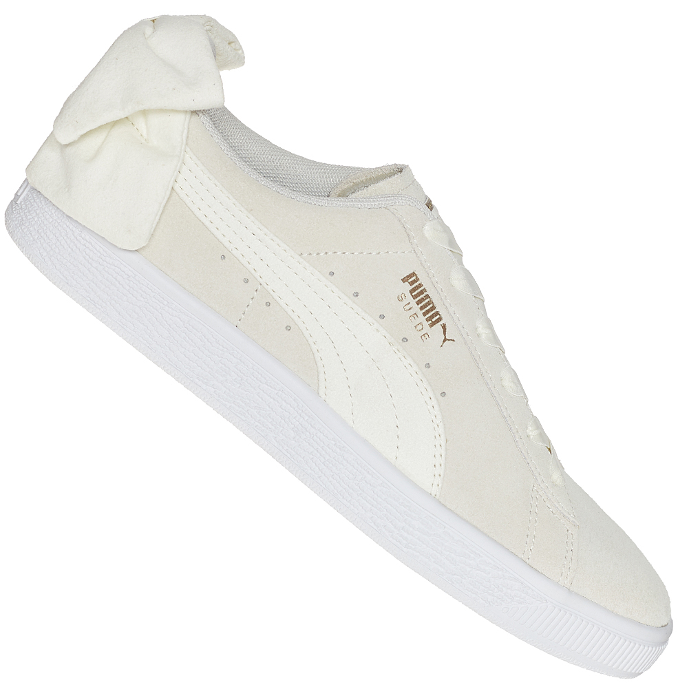 puma suede bow