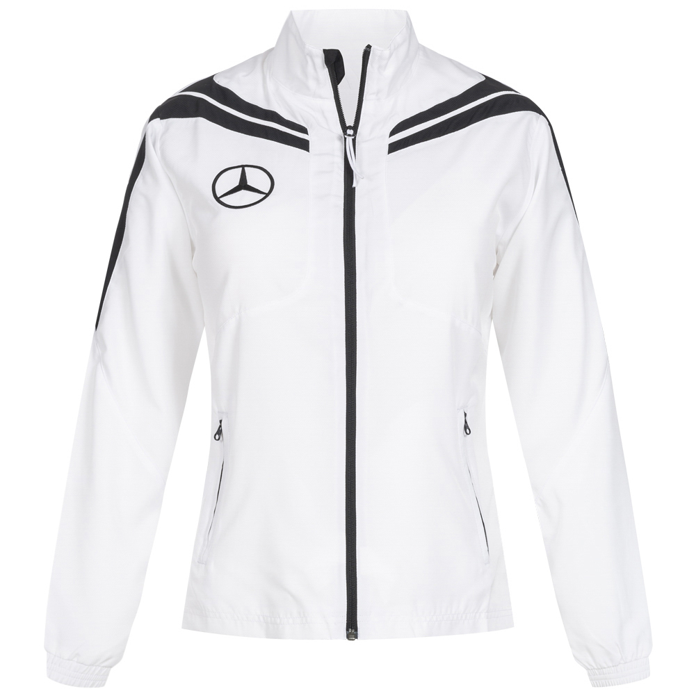Mercedes Formel 1 Softshelljacke Outdoor Sportjacke Damen Unisex schwarz Gr 38 