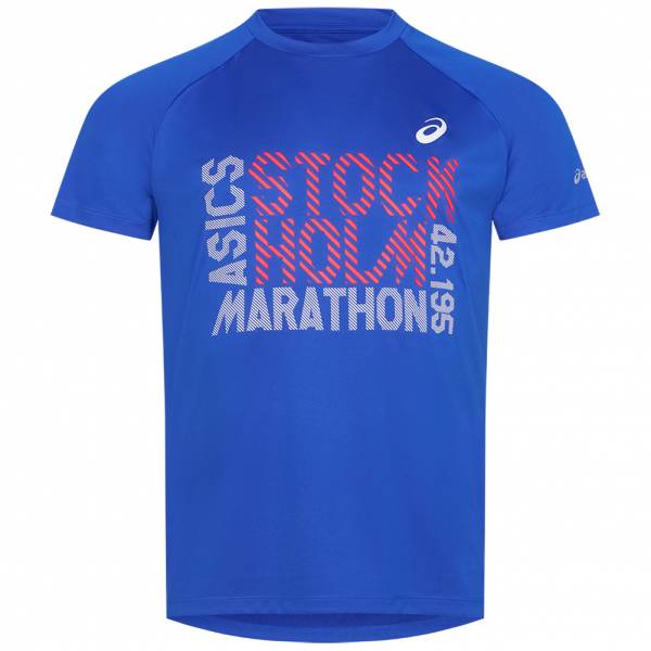ASICS Stockholm Maratona Uomo T-shirt 2011A503-400