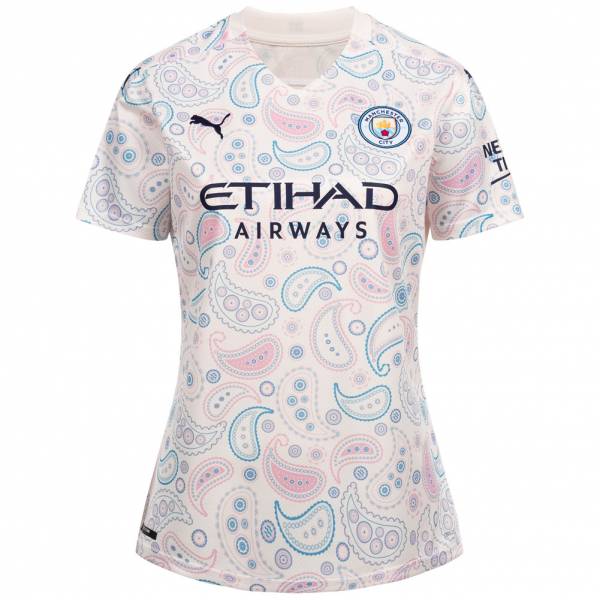 Manchester City PUMA Damen Ausweich Trikot 757101-03