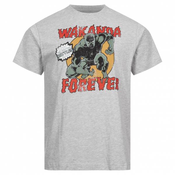 Marvel Black Panther Wakanda Forever Heren T-shirt FBMTS717SPO