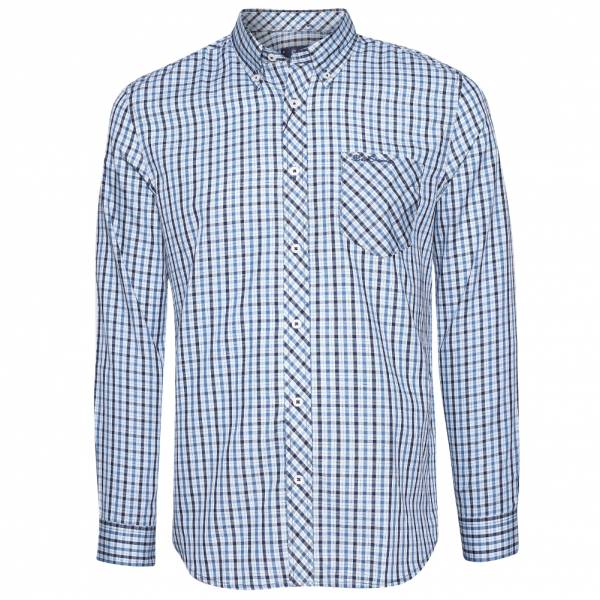 BEN SHERMAN House Check Men Long-sleeved Shirt 0077861-LIGHTBLUE