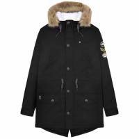 Lambretta Sherpa Lined Heren Parka SS6252-BLK