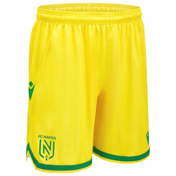 FC Nantes macron Hombre Pantalones cortos de primera equipación 40001785