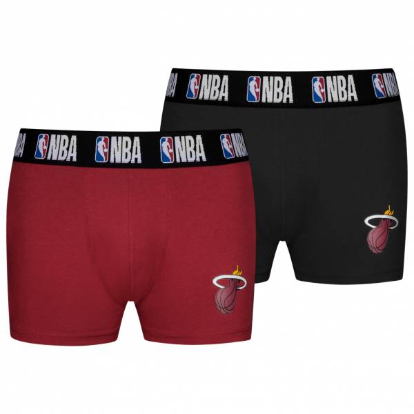Miami Heat NBA Herren 2er Pack Boxershorts 8001711-BLP