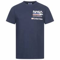 NASA Plane Aeronautics Hombre Camiseta TMMTS015NVY