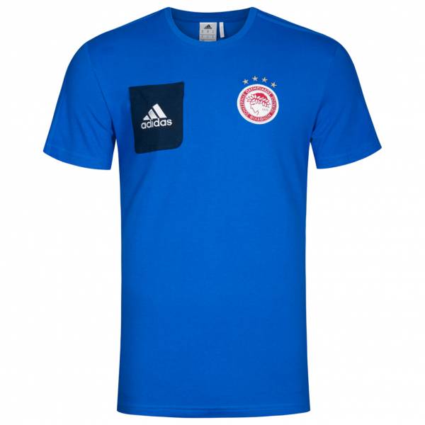 Olympiakos Piräus adidas Herren Pocket Fan T-Shirt CI4753