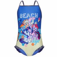 My Little Pony Fille Maillot de bain une pièce ET1895-bleu