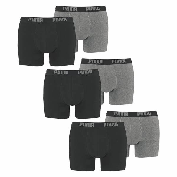 PUMA Basic Hombre Calzoncillos bóxer Pack de 6 521015001-691