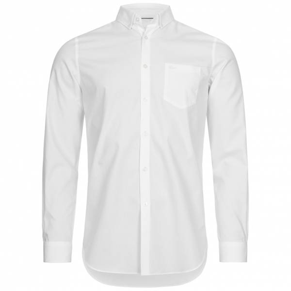 LACOSTE Poplin Heren Hemd met lange mouwen CH9615-800