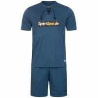 Zeus x Sportspar.de Legend Conjunto de fútbol Camiseta con pantalones cortos azul marino