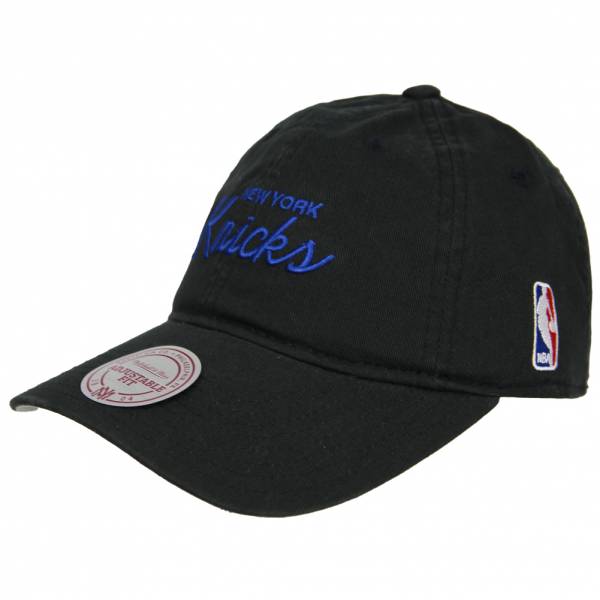 Mitchell & Ness New York Knicks NBA Script Cap MN-NBA-QE10Z-NYKNIC-BLK