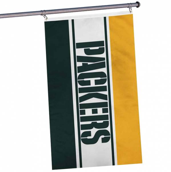 Packers de Green Bay NFL Drapeau horizontal pour supporters FLGNFHRZTLGP