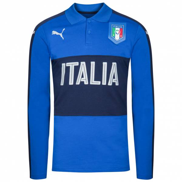Italien PUMA Herren Casual Performance Langarm Polo-Shirt 750531-08