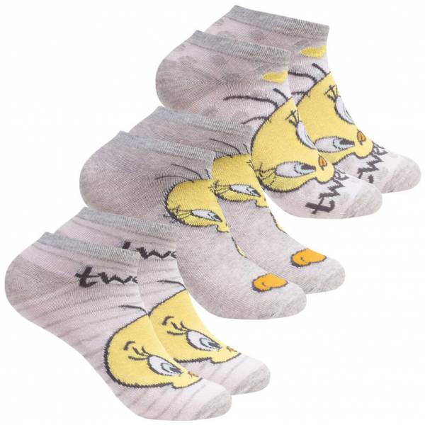 Tweety Warner Bros. Damen Sneaker Socken 3 Paar 0128459